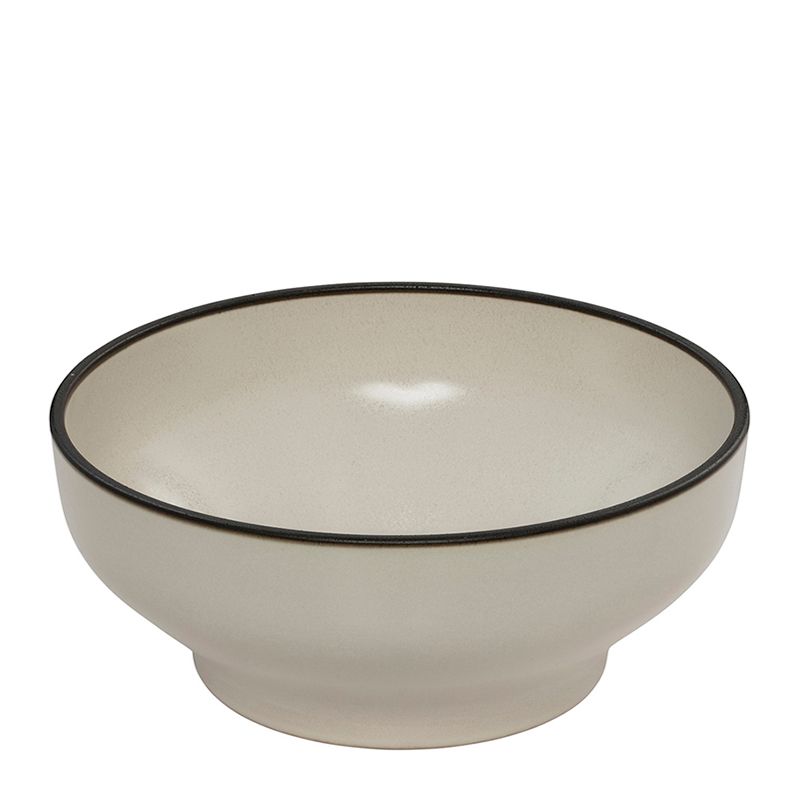 BOWL ROUND D/WHT 182MM, LUZERNE MOD