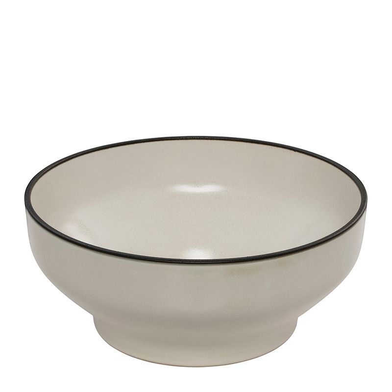 BOWL ROUND D/WHT 212MM, LUZERNE MOD