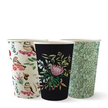 CUP ART 16OZ SINGLE WALL, BIOPAK 50PCE