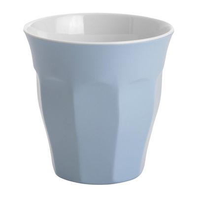 TUMBLER BLUE/WHITE 300ML MELAMINE, JAB