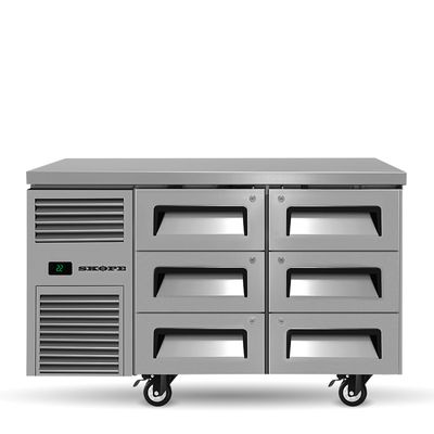 UNDERCOUNTER FRIDGE 6 DRAWERS, SKOPE