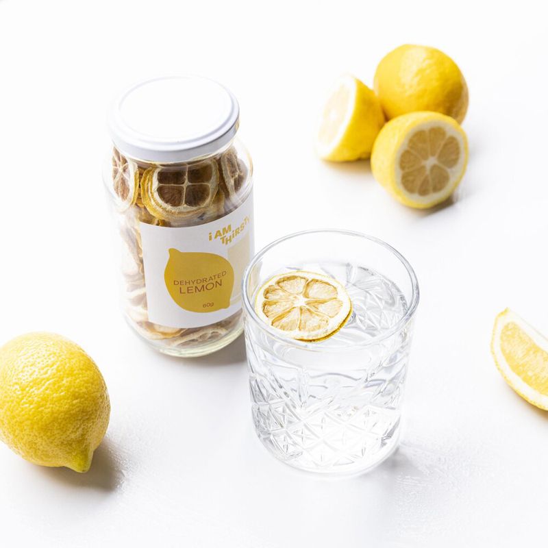 DEHYDRATED LEMON 60G, I AM THIRSTY