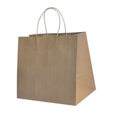 BAG BROWN TAKEAWAY 32X35X23CM, EACH