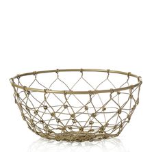 SERVING BASKET WIRE RND 160X80MM, CONEY