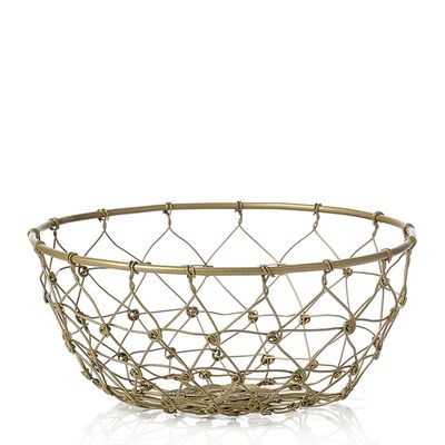 SERVING BASKET WIRE RND 160X80MM, CONEY