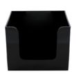 NAPKIN HOLDER BLACK PLASTIC, POSI POUR