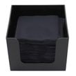 NAPKIN HOLDER BLACK PLASTIC, POSI POUR