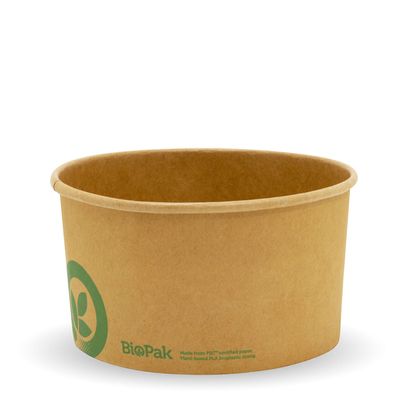 BOWL LARGE KRAFT 1000ML, BIOBOWL 50PC