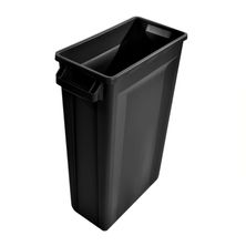 BIN BLACK 60LT SLIM BIN, TRUST