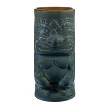 TUMBLER CERAMIC TIKI BLUE 591ML, LIBBEY