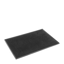 BAR SERVICE MAT RUBBER BLACK 45 X 31CM