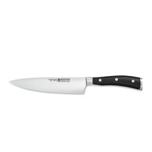 KNIFE COOKS 18CM, WUSTHOF IKON BLACK