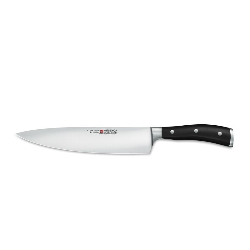 KNIFE COOKS 23CM, WUSTHOF IKON BLACK