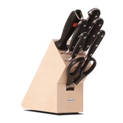 KNIFE BLOCK 8PCE, WUSTHOF CLASSIC