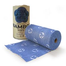 ROLL WIPES BAMBOO BLUE 90 SHEET 45M 6CTN