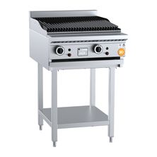 CHAR BROILER GAS 600MM ON STAND, B+S K+
