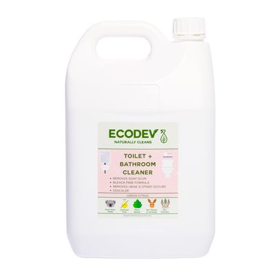 TOILET/BATHROOM CLEANER 5LT, ECODEV