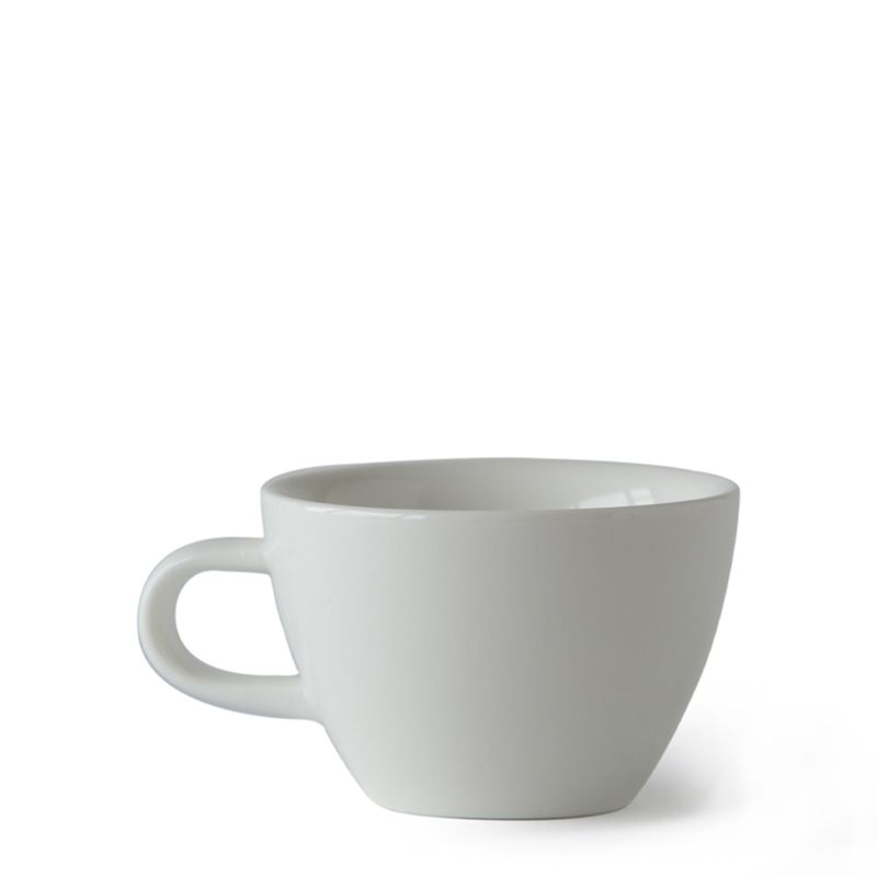 CUP FLAT WHITE 150ML MILK WHITE, ACME