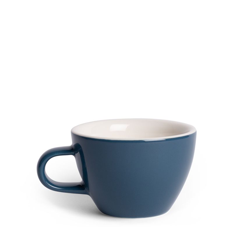 CUP FLAT WHITE 150ML WHALE NAVY, ACME