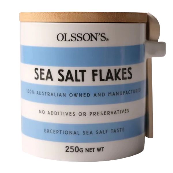 SEA SALT FLAKES 250G, OLSSONS