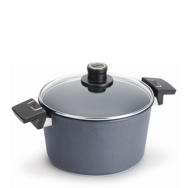 STOCKPOT W/LID 24CM/5LT, DIAMOND LITE