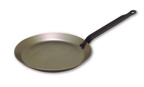 OMELETTE PAN BLACK STEEL