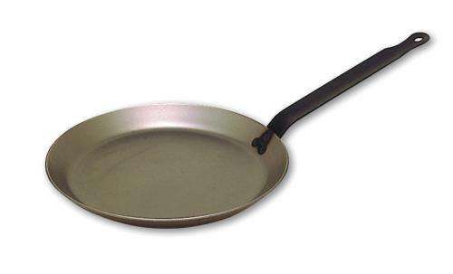 OMELETTE PAN 8IN/20CM BLACK STEEL