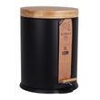 BIN RUBBISH BLACK 5L, ECO BASICS