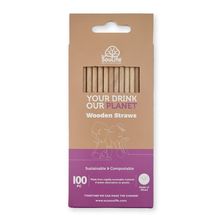 STRAW WOOD 6MM, ECO SOULIFE 100PCES