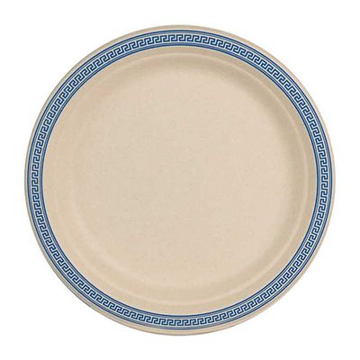 PLATE MAIN ANCIENT GREEK BLUE, 10PC