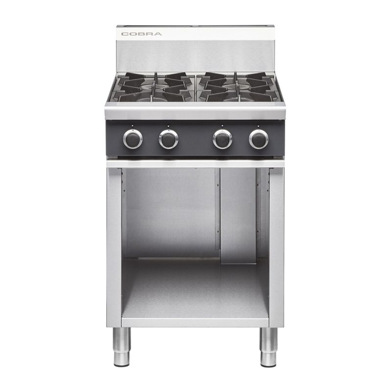 4 BURNER OPEN COOKTOP CABINET, COBRA