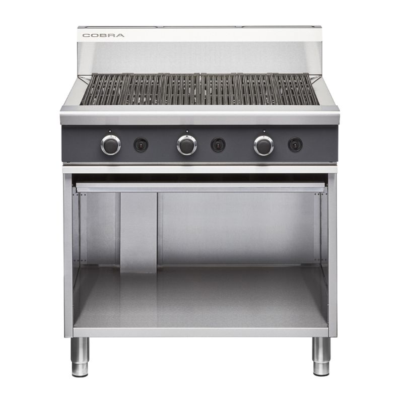 BARBECUE GAS 900MM OPEN CABINET, COBRA