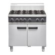 RANGE GAS 6 BURNER W/ STATIC OVEN, COBRA