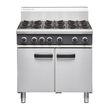 RANGE GAS 6 BURNER W/ STATIC OVEN, COBRA