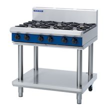 6 BURNER COOKTOP GAS 900MM,BLUE SEAL EVO