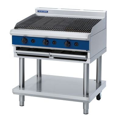 CHAR GRILL GAS 900MM, BLUE SEAL EVO