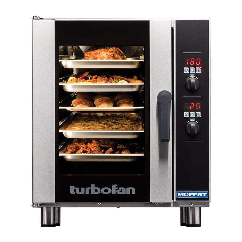 CONVECTION OVEN DIGITAL 5 TRAY, TURBOFAN