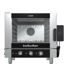 OVEN COMBI MANUAL ELEC 5 TRAY, TURBOFAN