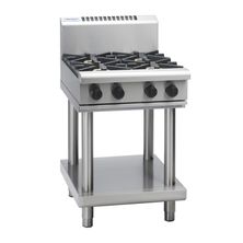 4 BURNER GAS WITH LEG STAND, WALDORF