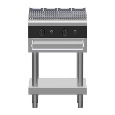 CHARGRILL GAS 600MM W/STAND,WALDORF BOLD