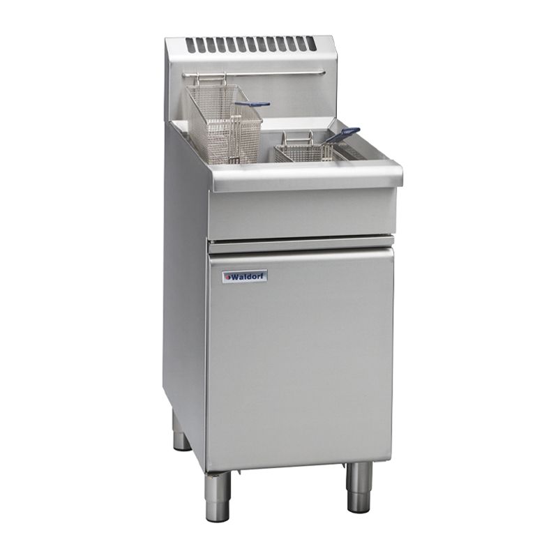 FRYER GAS 800SERIES 450MM SINGLE,WALDORF