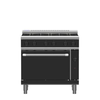 RANGE 6 BURNER STATIC OVEN, WALDORF BOLD