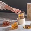 GLASS DBL ROCKS 350ML, TRAZE FUTURE