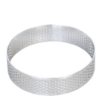 PERFORATED RING 80MM S/S, LOYAL