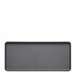 PLATE GRY/BLK 29X13CM MELAMINE COUCOU