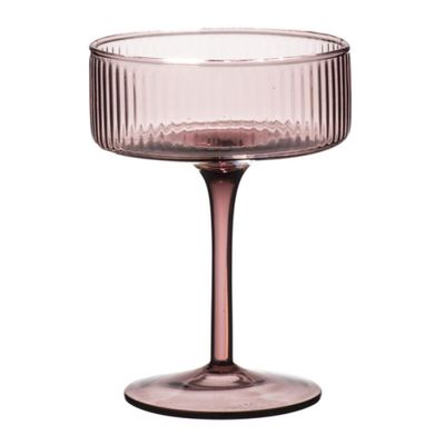 GLASS COCKTAIL COUPE ROSE 350ML, ERSKINE