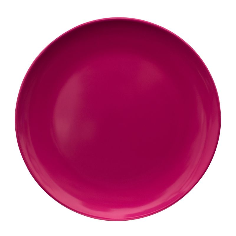 PLATE FUSCHIA PINK 20CM MELAMINE SERRONI