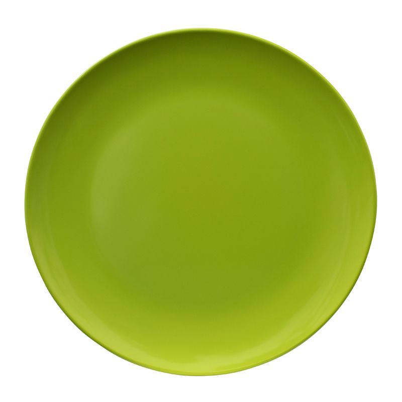 PLATE LIME GREEN 20CM MELAMINE SERRONI