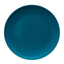 PLATE TEAL BLUE 20CM MELAMINE SERRONI