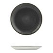 PLATE COUPE BLACK 165MM, S/CAST RAW